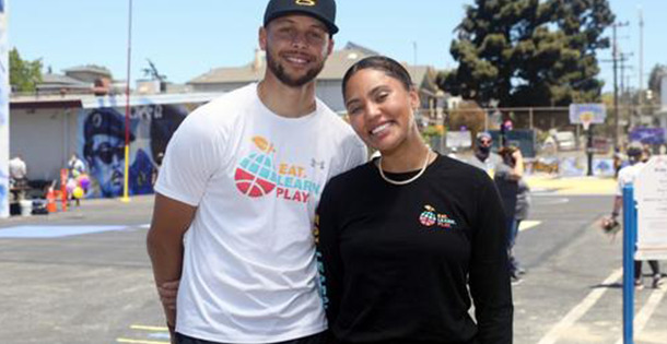 Steph and Ayesha Curry's education campain for ending hunger